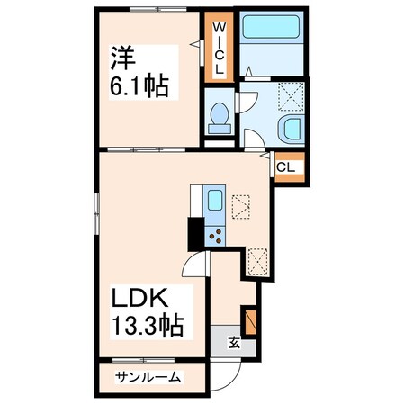 アトリエの物件間取画像